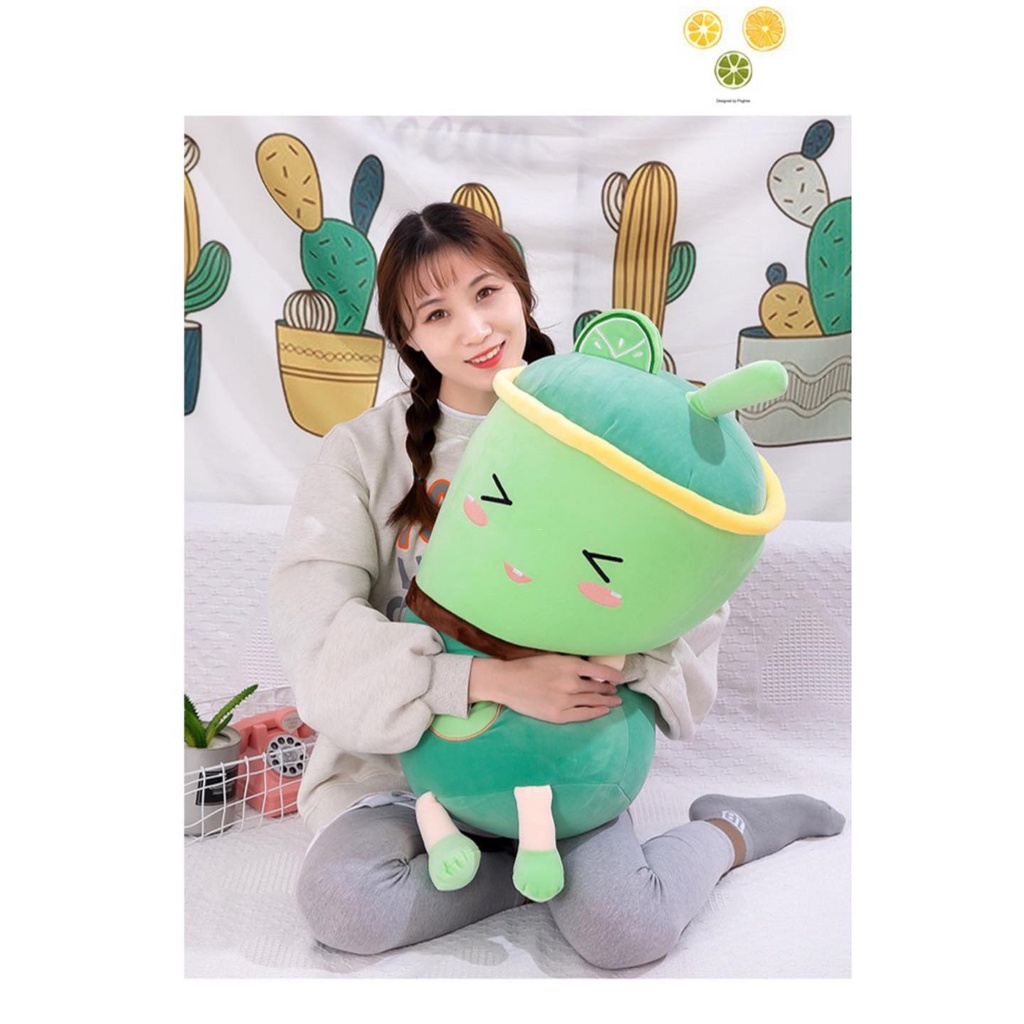 NEW BONEKA KARAKTER BOBA BUAH DI LEKAPI KAKI TANGAN LUCU DAN MURAH UKURAN 35CM