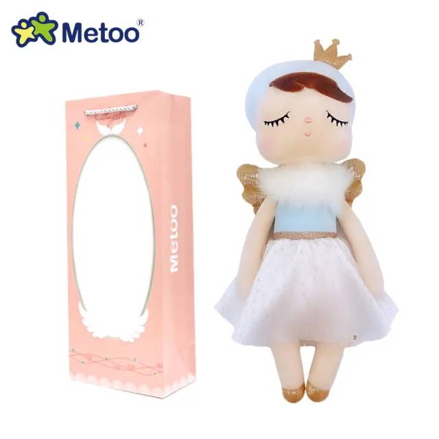 MOMBABY1 Kado Mainan Anak Perempuan Boneka Metoo Edisi Angel Free Paperbag