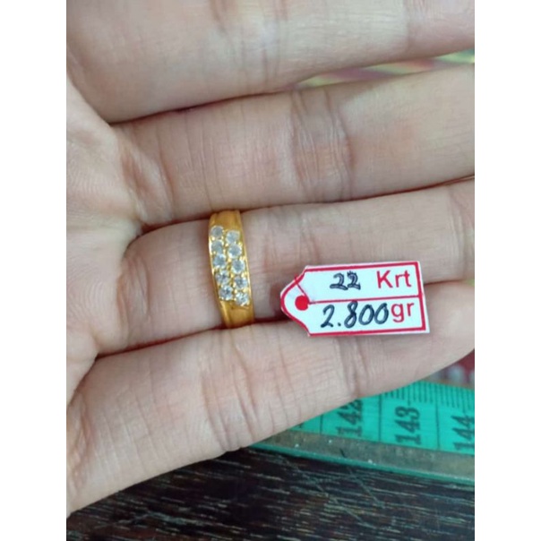 cincin emas kadar 22 karat