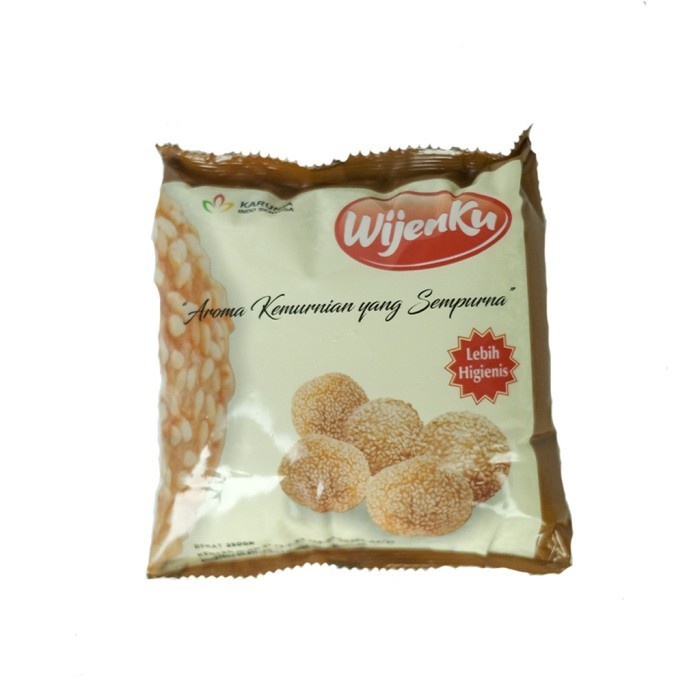 WijenKu wijen putih kemasan 250gr / wijen kemasan 250 gr