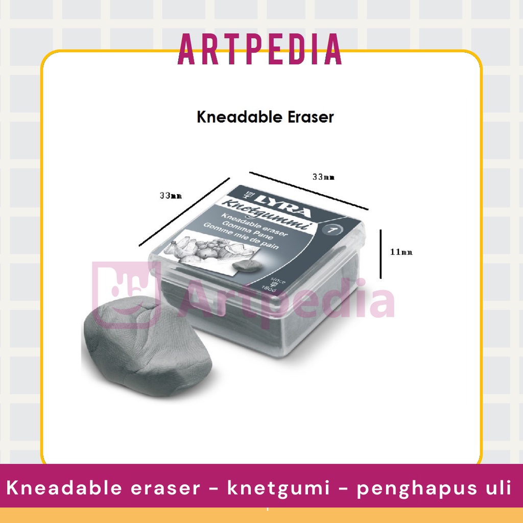 

Penghapus lukis / Kneadable eraser LYRA profesional