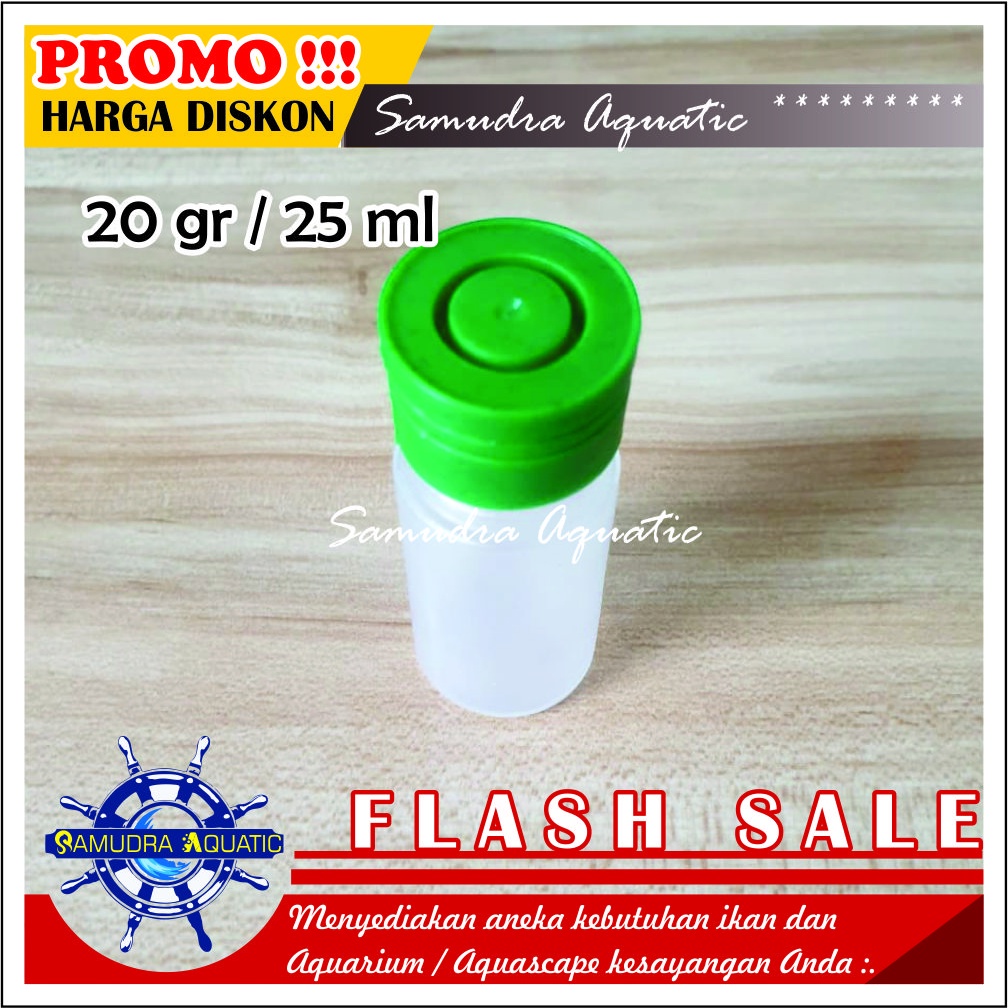 Botol Repack 20gr / 25 ml, Botol Plastik Kemasan Kosong