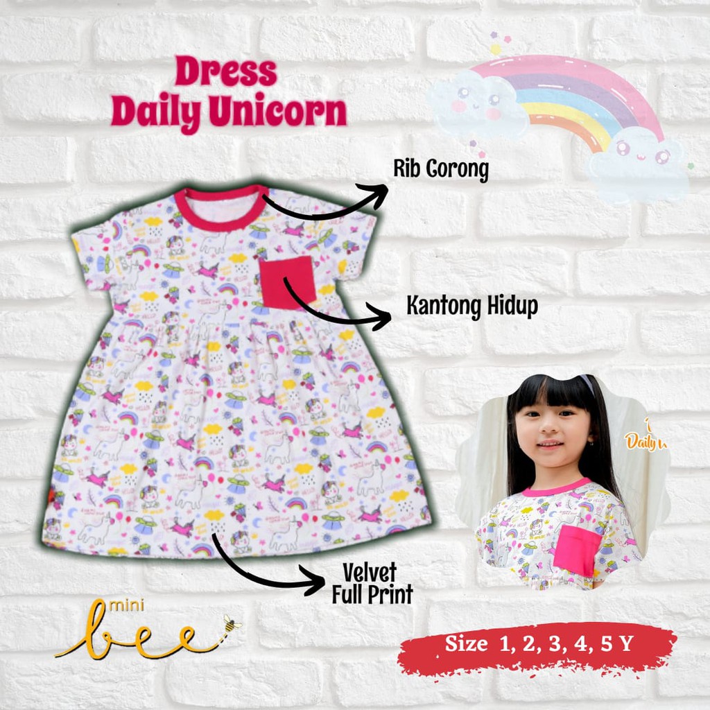 Dress Anak Baby Minibee