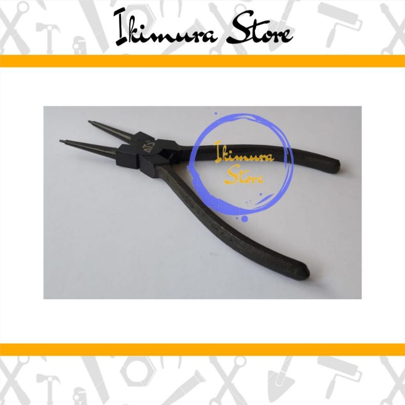 Tang Snap Ring Circlip Lurus tutup 6&quot; inch