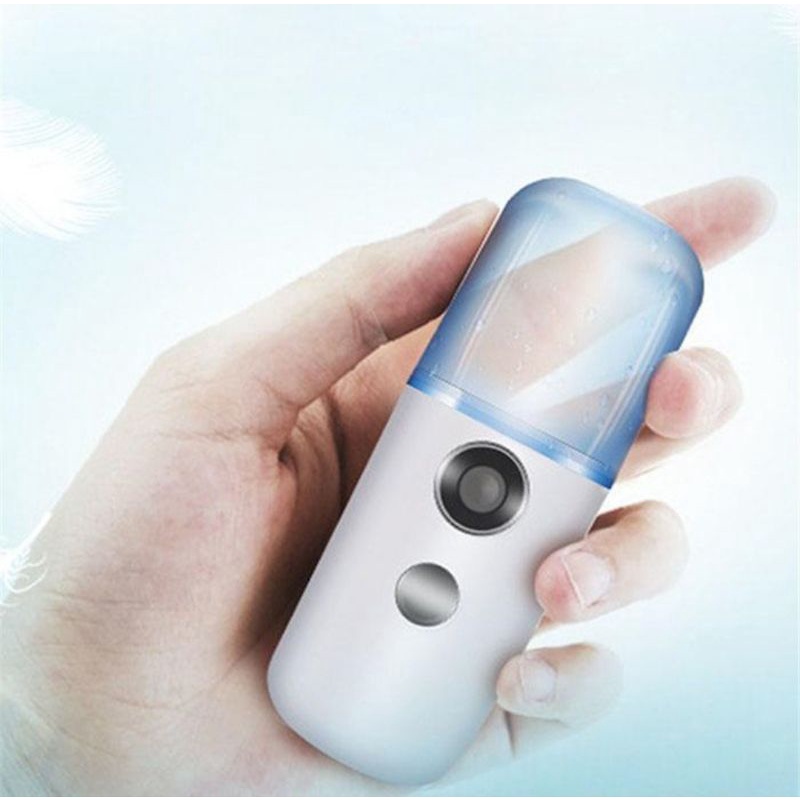 Nano Mist Spray Portable Facial Cooling Moisturizer / Alat Uap Wajah Kualitas Premium Nano Sprey