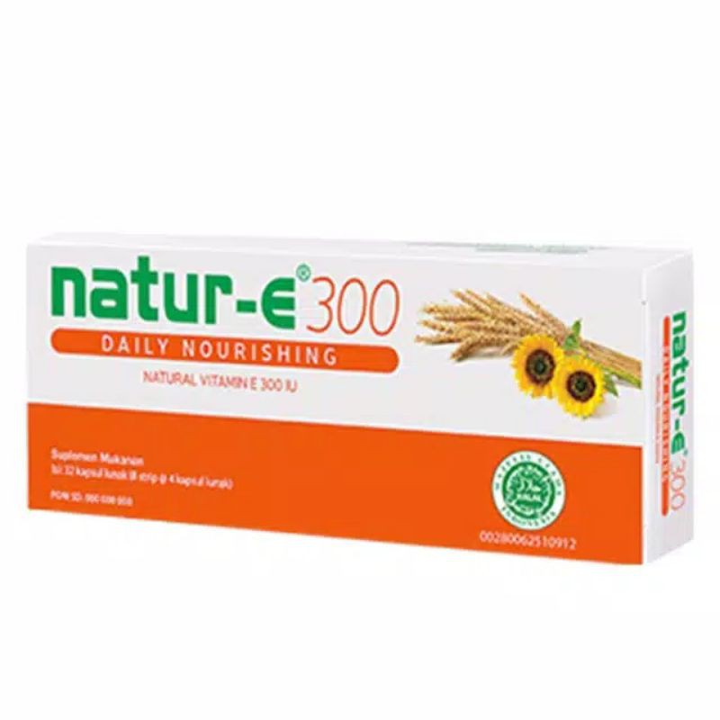 {PROMO Temurah}NATUR-E DAILY NOURISHING 300IU 32kapsul &amp; 16 Kasul Original~Asli 100%