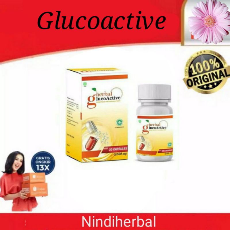 

Glucoactive Asli Original Obat Diabetes Kencing Manis Herbal BPOM