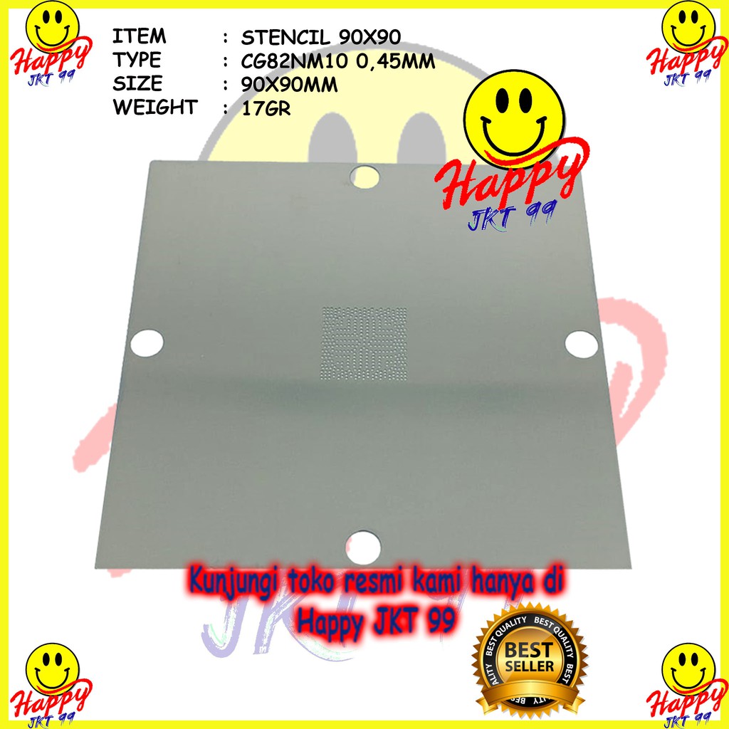 [ HAPPY JKT 99 ] STENCIL 90X90 CG82NM10 82NM10 NM10 SLGXX QMNJS CG82TPT