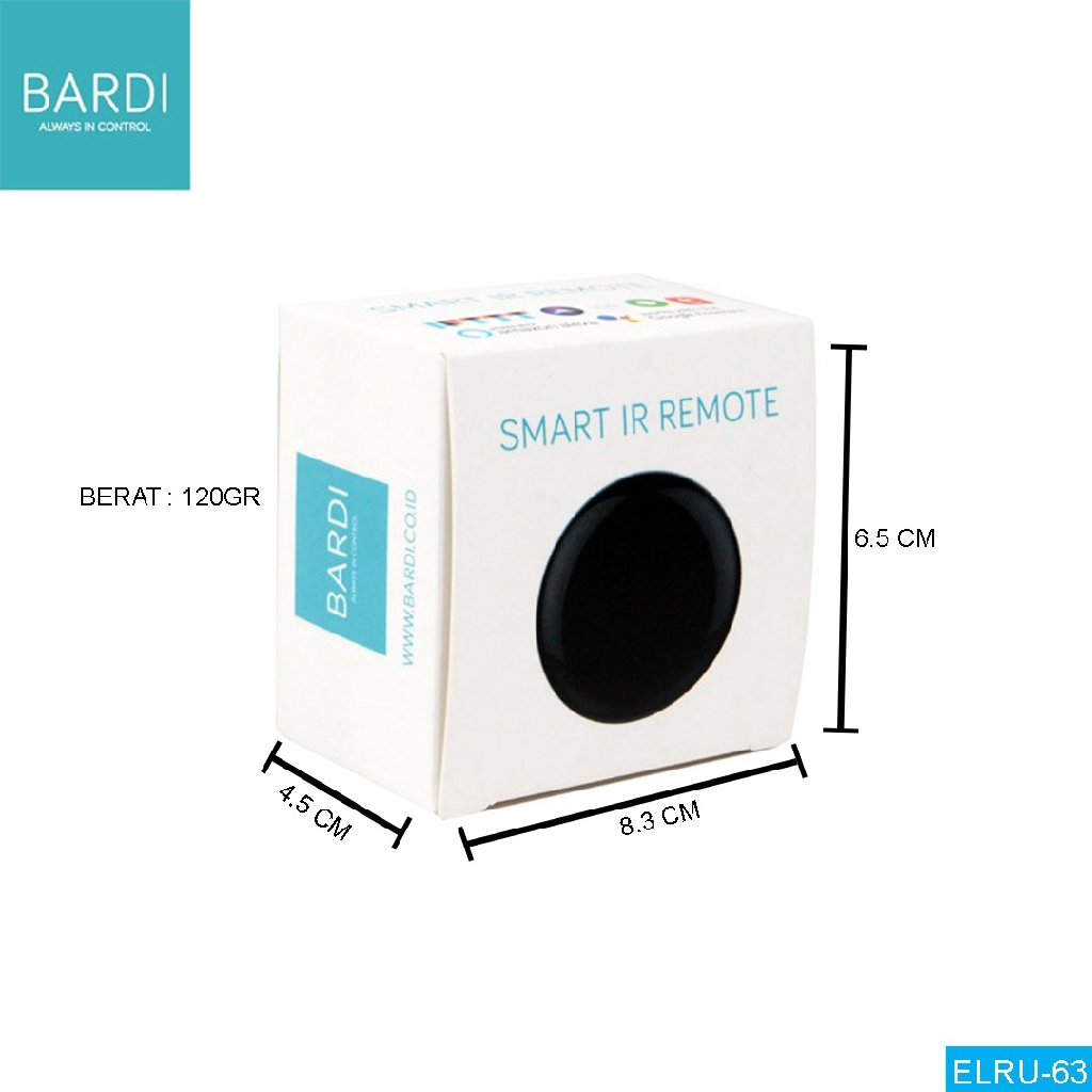 BARDI SMART UNIVERSAL IR REMOTE Wifi IoT For Home Automation