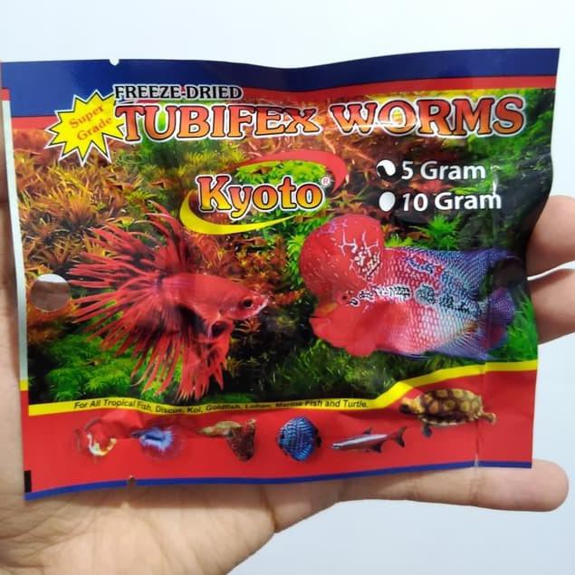 

MEN SALE Cacing Tubifex Kering Beku - Freeze Dried Worm - Pakan Ikan Hias Cupang Neon Guppy Koi Aqua