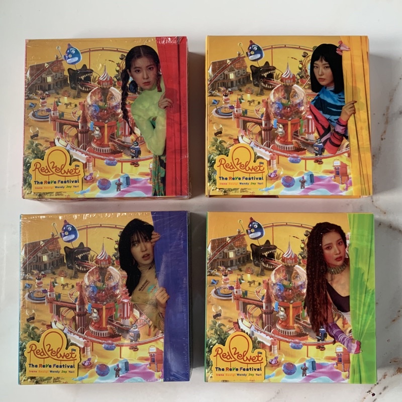 [READY STOCK] RED VELVET - THE REVE FESTIVAL DAY 1 ALBUM ONLY IRENE SEULGI WENDY JOY YERI PC PHOTOCA