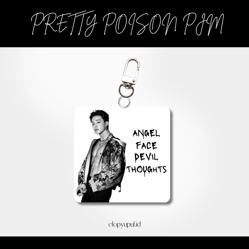 Pretty Poison PJM Keychain