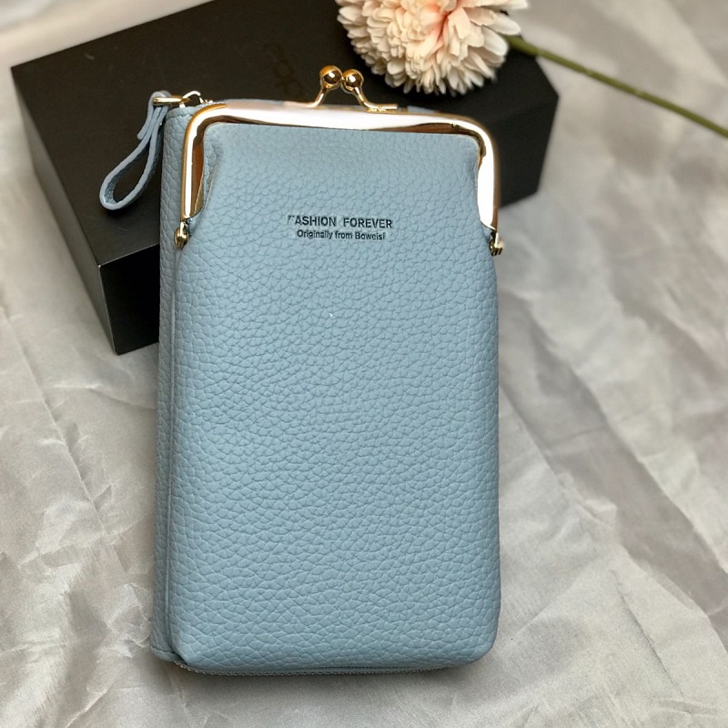 BJ223934 - BLACK/BLUE/KHAKI/LIGHTBLUE/PINK/RED/ROSE/YELLOW - TAS DOMPET HP SLEMPANG WANITA FASHION IMPORT MODIS ELEGAN TERMURAH TERLARIS TERBARU BAGSTORE JAKARTA TAS BATAM JTF23934