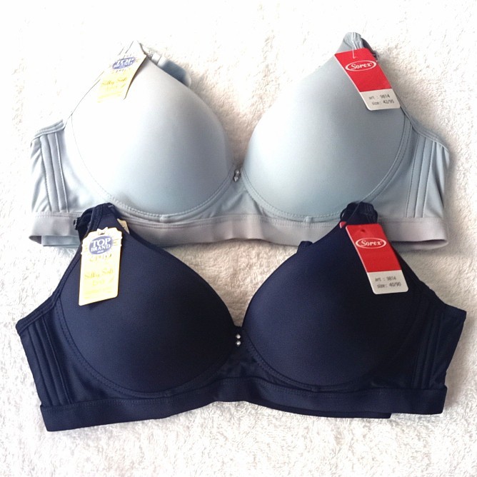 1 Pcs BH SOREX 9814 - BRA CUP B-C - Silky Soft Bra Tanpa Kawat