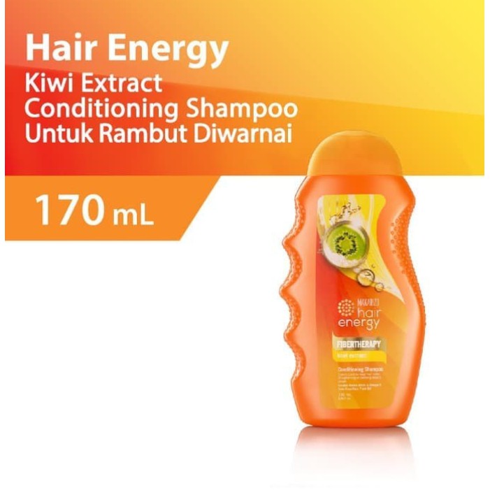 Makarizo Hair Energy Fibertherapy Conditioning Shampoo Kiwi 170 mL