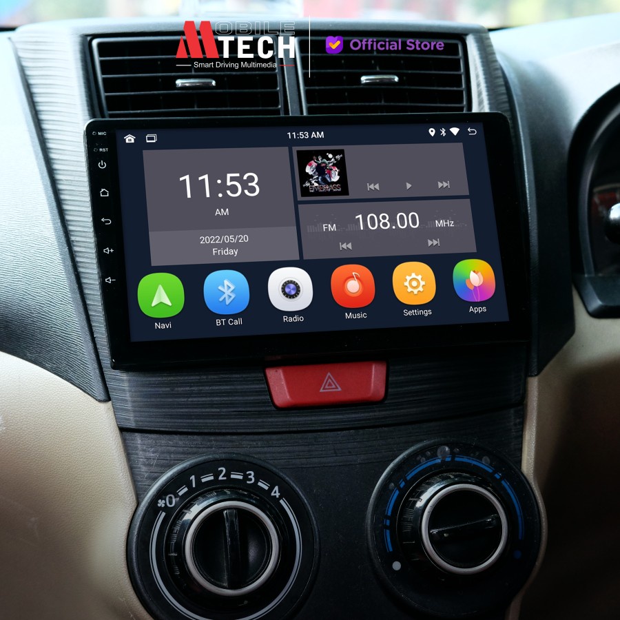 MTECH Android Head Unit 9 inch Universal Voice Command 9inch 10inch