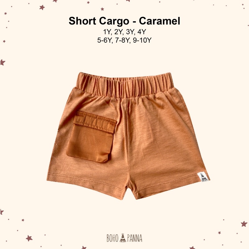 BOHOPANNA Short Cargo Celana Pendek Anak 1 - 10 Tahun