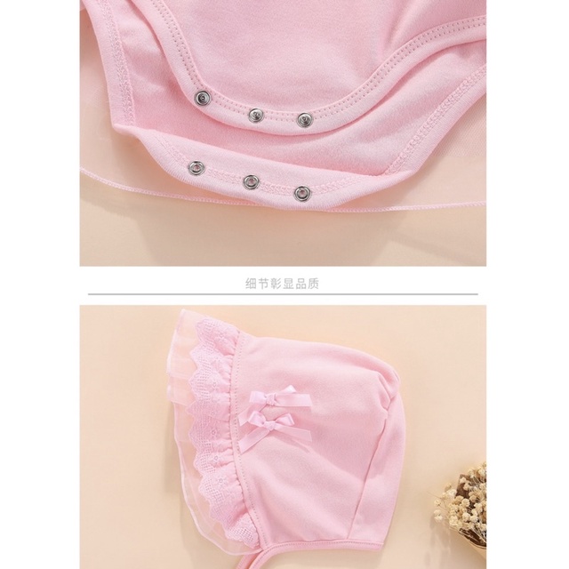 Claire dress ready in pink and white