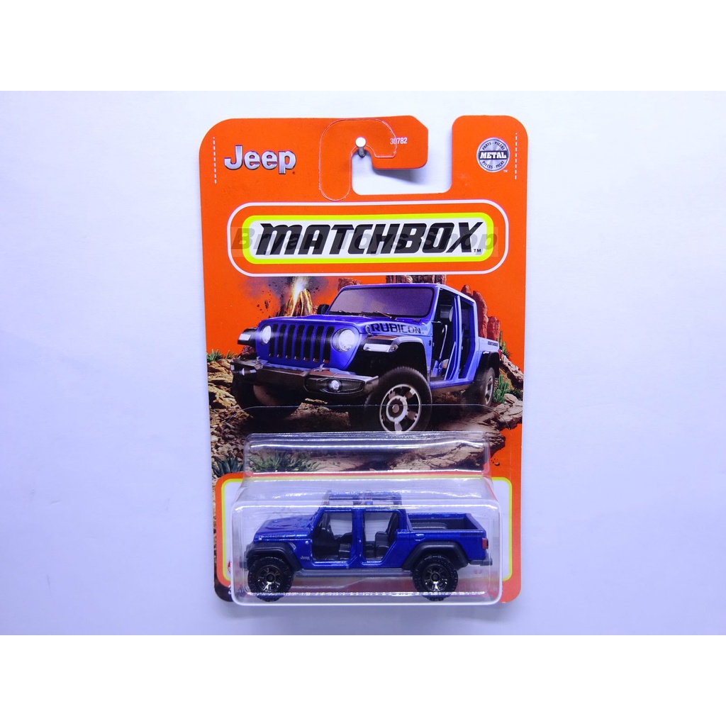 Matchbox 20 Jeep Gladiator Biru