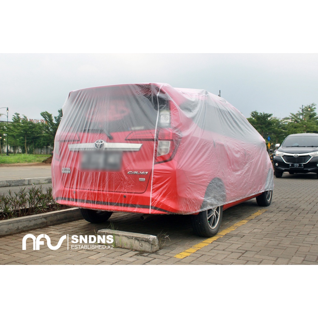 Cover Mobil Transparan Avanza Agya Ertiga Expander || Sarung Mobil Transparan