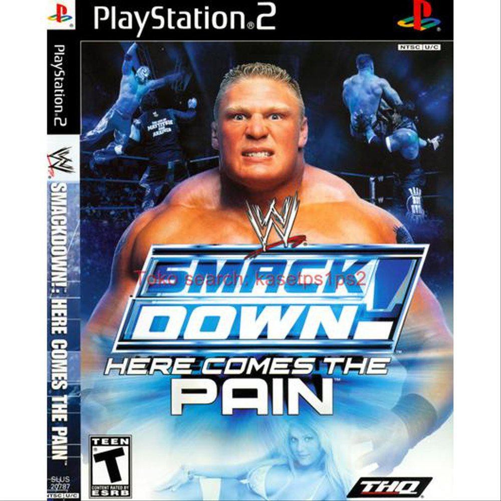 Jual Wwe Smackdown Here Comes The Pain Cd Ps2 Kaset Ps2 Game Ps2 Indonesia|Shopee Indonesia