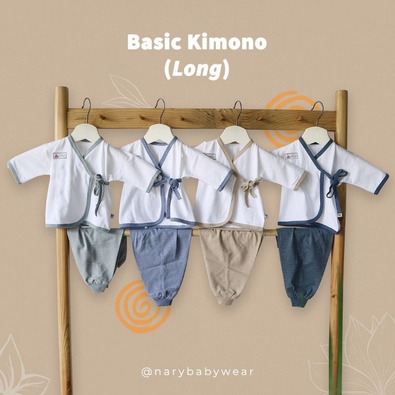 Nary Kimono Set List Warm Tone (0-3m &amp; 3-6m)