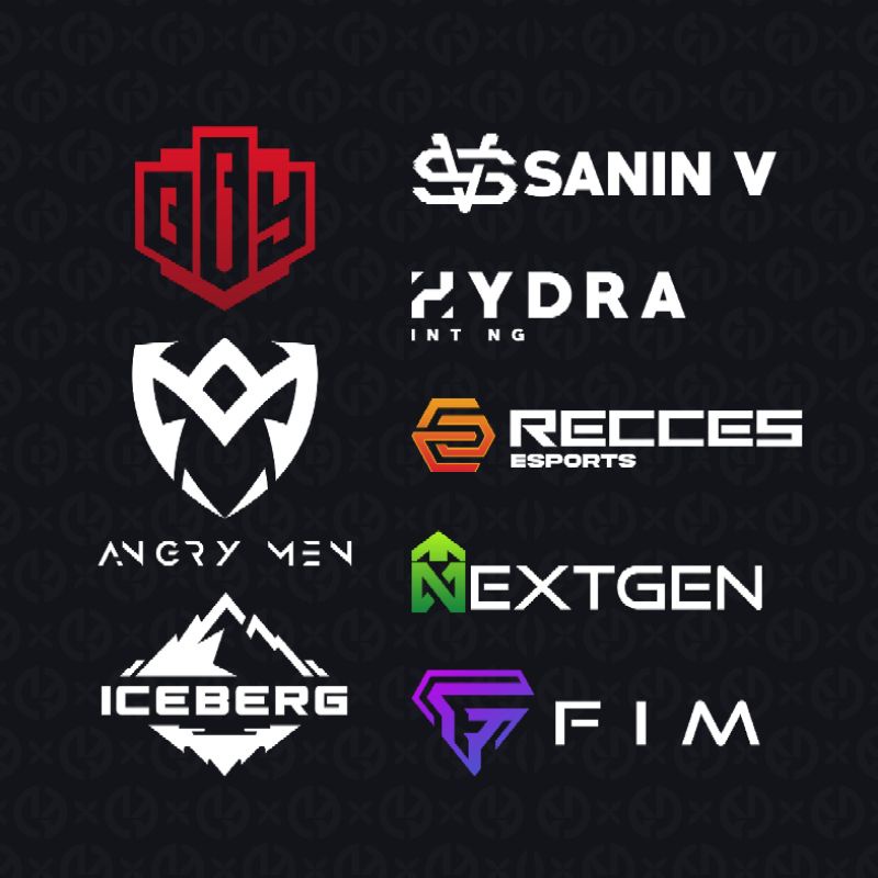LOGO MONOGRAM ESPORTS by DESIGNKAN STUDIO