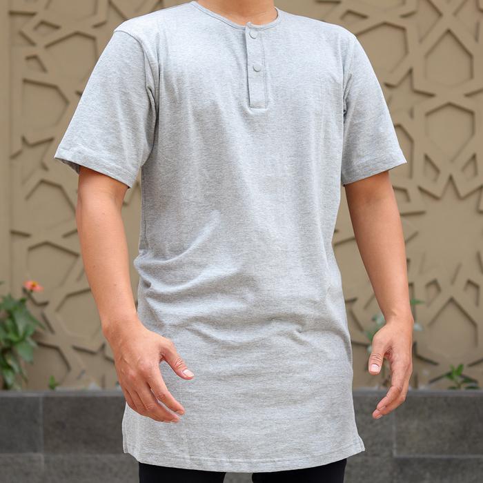 Kurta Qita Kaos Kurta / Baju Koko Kurta / Kurta Polos Pakistan  - KQ BASIC MISTY Ori Original