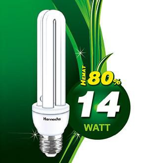 Lampu Hannochs PLC 2U, 3U ( Lampu Hemat Energi)