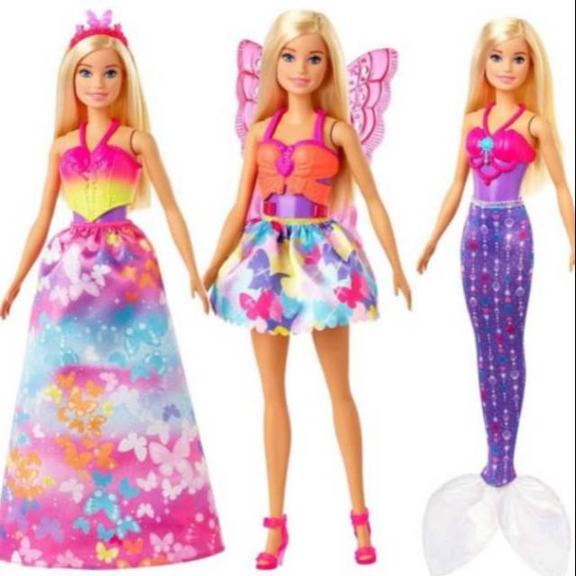 BARBIE Dreamtopia Playset 3 in 1 100% ORIGINAL