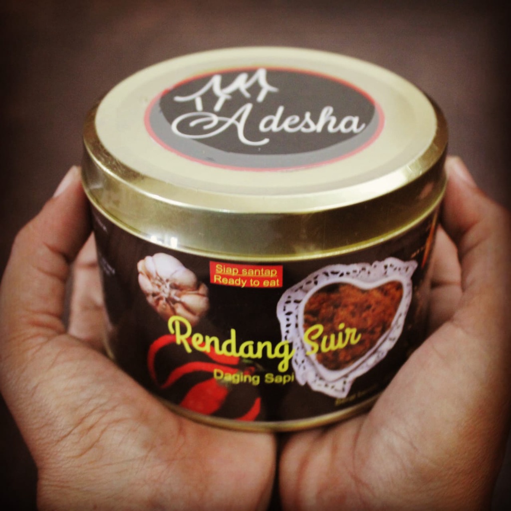 Rendang Kaleng - Rendang Suir Sapi