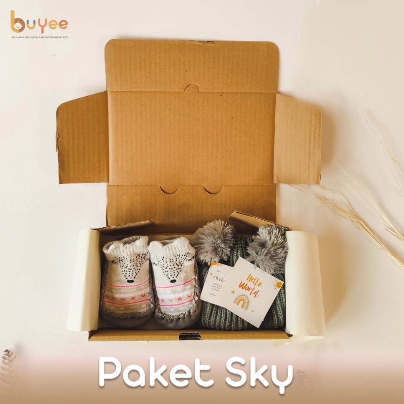 BUYEE GIFT - Hampers Bayi | Kado Lahiran Bayi Laki laki &amp; Perempuan | Baby Gift 0-6 Bulan