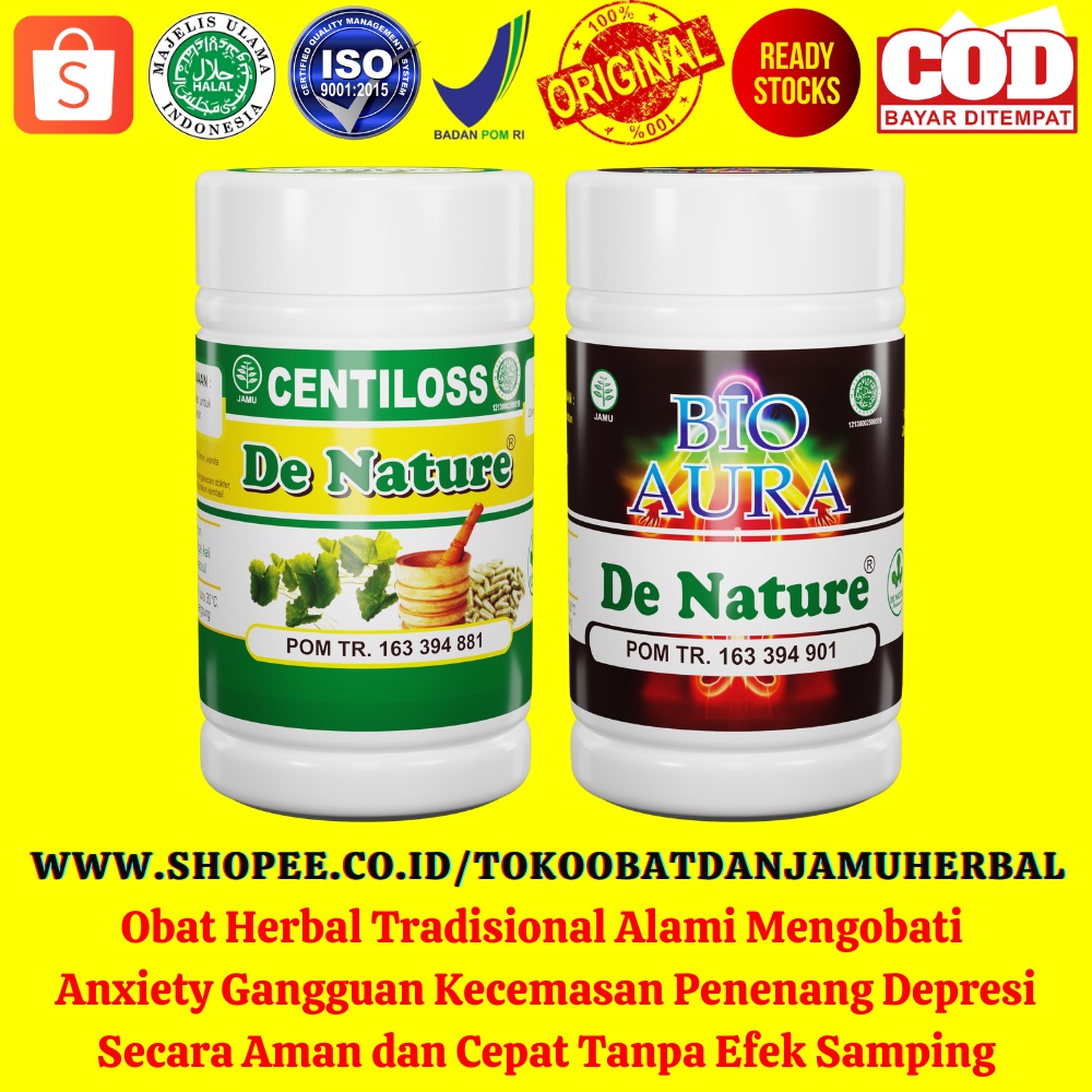 Paket Herbal Mengobati Anxiety Gangguan Kecemasan Penenang Depresi