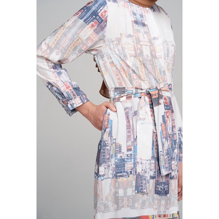 PAPER LONG TUNIC - RIA MIRANDA FOR RUMAH AYU