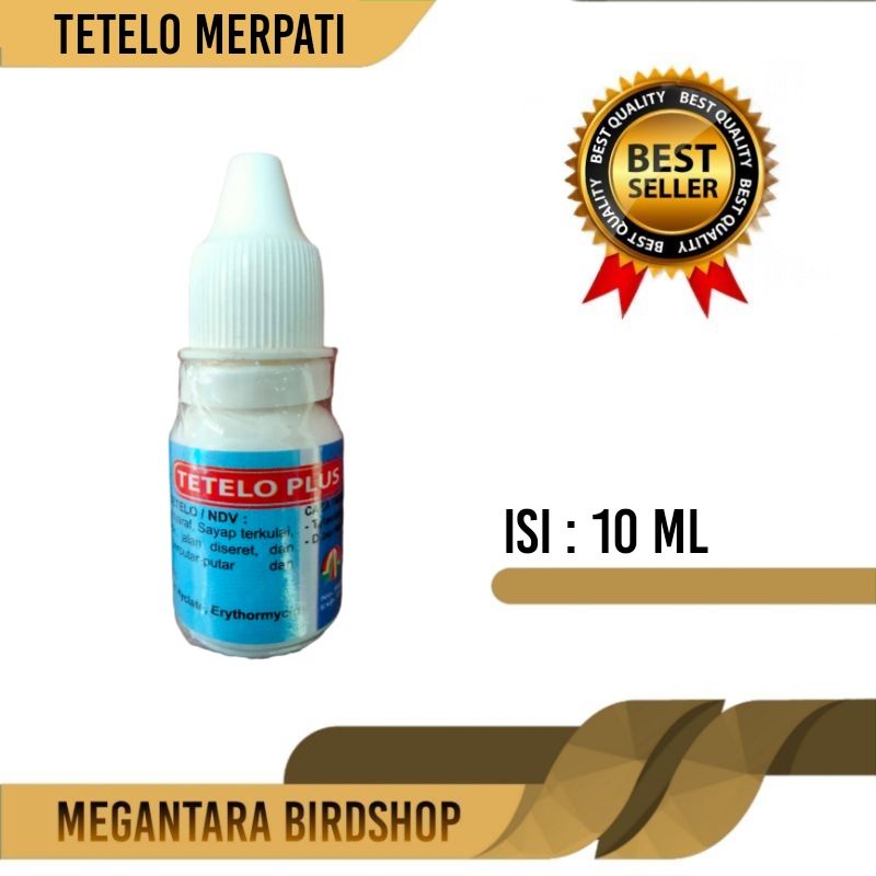 terlaris tetelo plus ndv obat telo burung merpati 10ml tetelo sembuh seketika