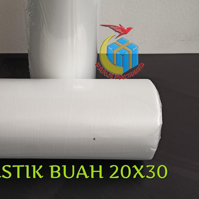 

Plastik HD Roll Buah Sayur Fotocopy 20cm x 30cm 1kg Plastic telur supermarket