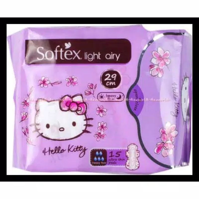 Softex Light Airy - Hello Kitty - 29cm