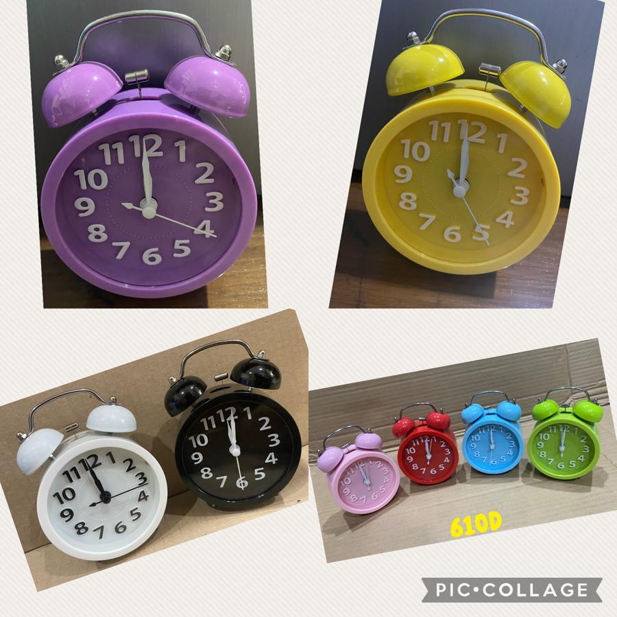 Jam Weker Minimalis/Jam Weker Simple/Jam Beker/Jam Alarm/Jam Meja/Jam Murah/Jam Weker Souvenir/Jam