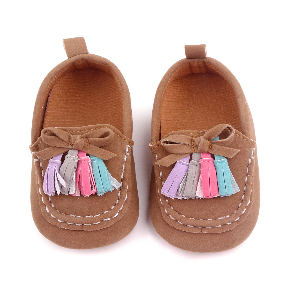 babyfit TASSEL prewalker anak bayi sepatu slip on antislip import mb-d18