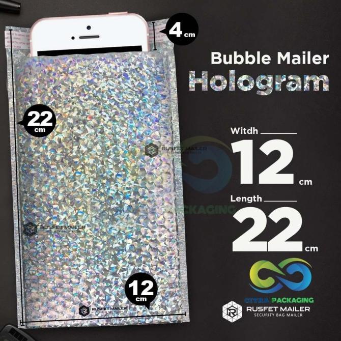 

AMPLOP BUBBLE - BUBBLE MAILER - BUBBLE PACKING HELLO - 12CM X 18CM - Rose Gold bisa cod