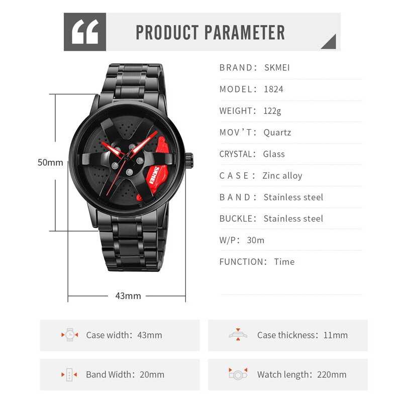 IDN - SKMEI Jam Tangan Analog Pria - 1824