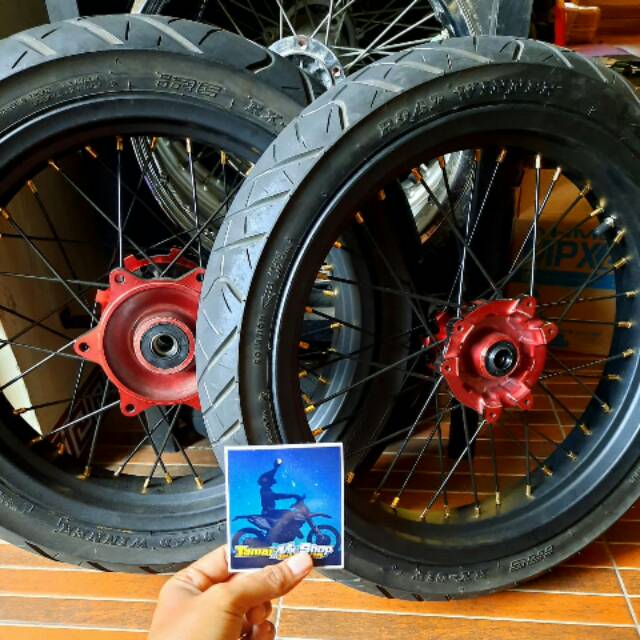 Pelek Set Ban Supermoto Honda Crf 150L 250/300-17