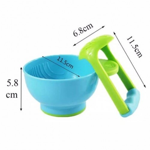 Food Masher Grinder Bowl| Mangkok Penghalus Pelumat Pembuat Makanan MPASI | Baby Food Maker