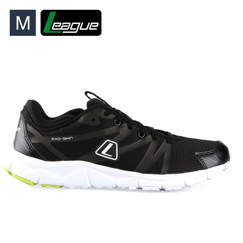 Sepatu Pria League Volkov Shades Black Running