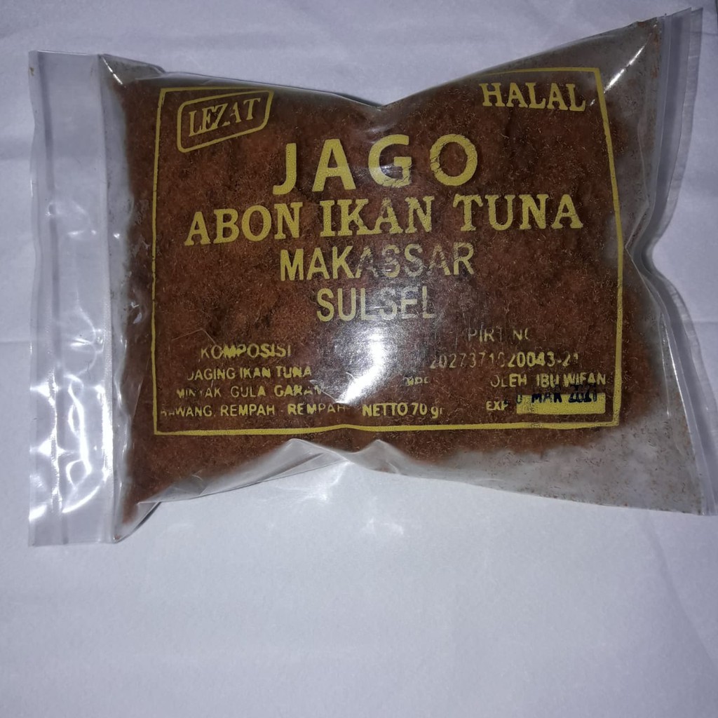 

Abon Ikan Tuna " Jago " Khas Makassar