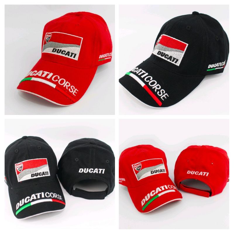 Topi Baseball Racing DUCATI CORCE/Topi DOVI 04 JUARA/Topi  PODIUM MotoGP