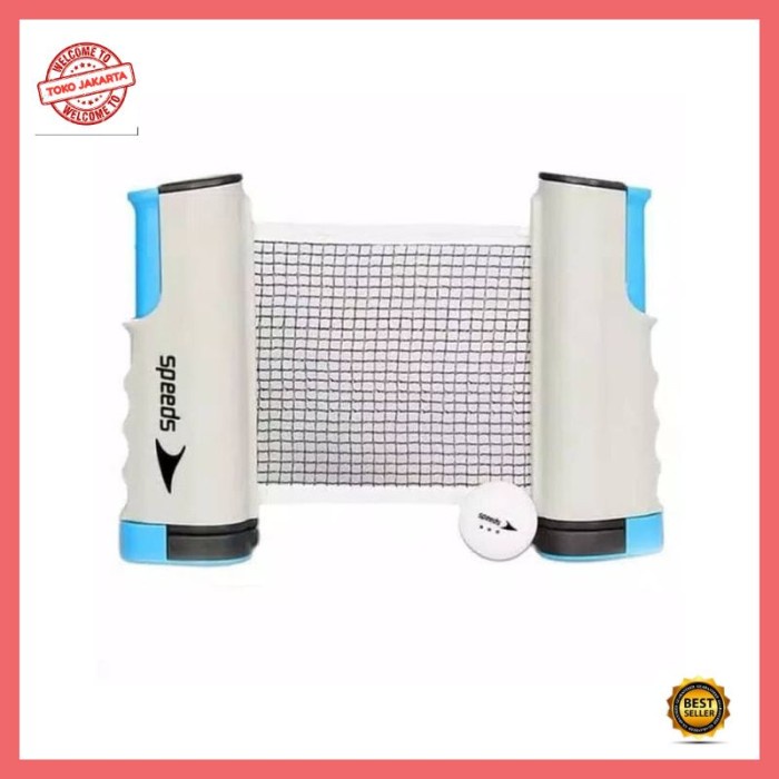 BAROKAH GAMIS FREE TAS Rectable Table Tennis Net portable net tenis meja ping pong