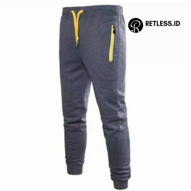 Celana Jogger Pants Pria Streetwear Hypebeast Joger Sweatpants