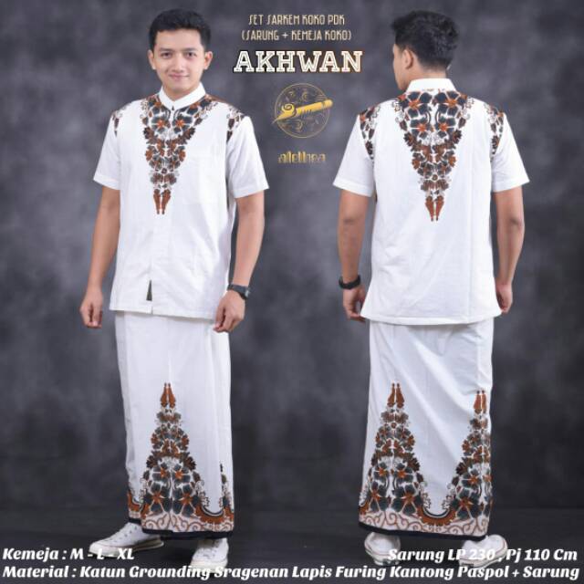 AKHWAN.SET SARKEM BATIK MODERN