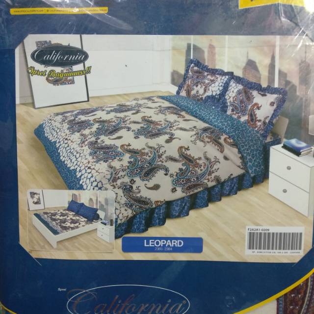 Sprei california leopard 180x200